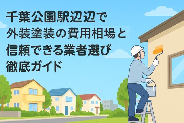 30 千葉公園駅 外装塗装