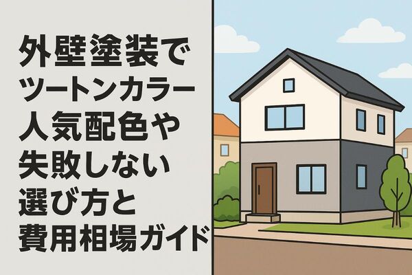 18外壁塗装 ツートンカラー