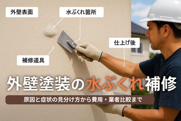 12 外壁塗装 水ぶくれ 補修