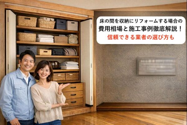 21 床の間 収納 リフォーム