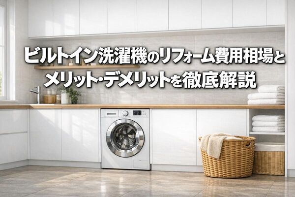 20 ビルトイン洗濯機 リフォーム