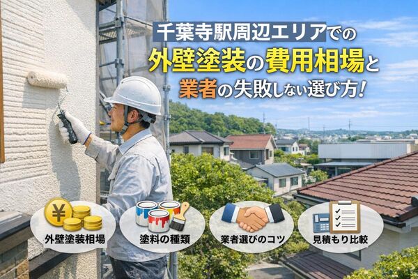 30 千葉寺駅　外壁塗装