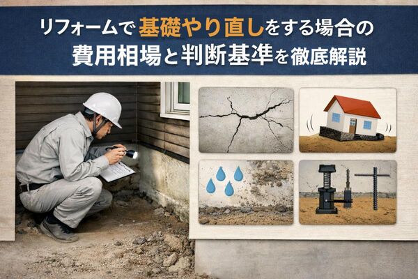 25 リフォーム 基礎 やり直し
