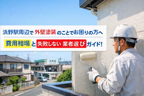 30 浜野駅 外壁塗装