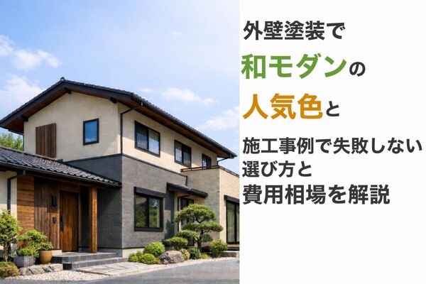06 外壁塗装 和モダン