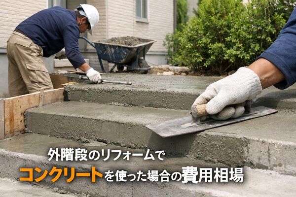 05 外階段 リフォーム コンクリート