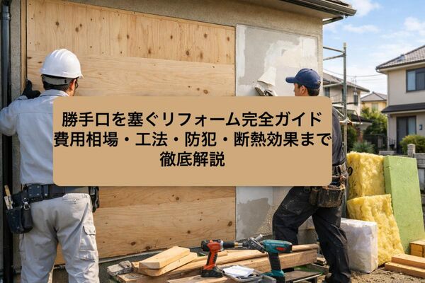 17 勝手口 塞ぐ リフォーム