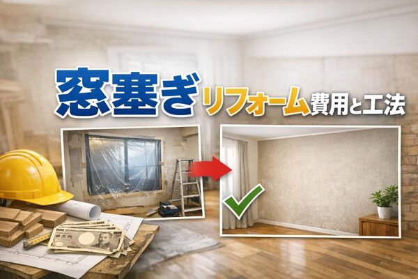 29 窓 塞ぐ リフォーム
