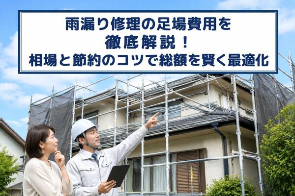 雨漏り修理 足場費用