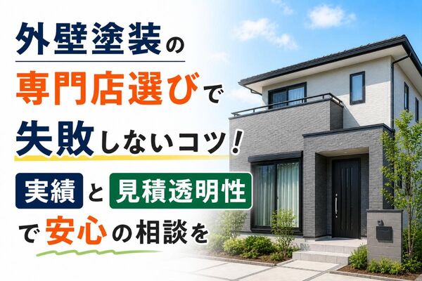 外壁塗装 専門店