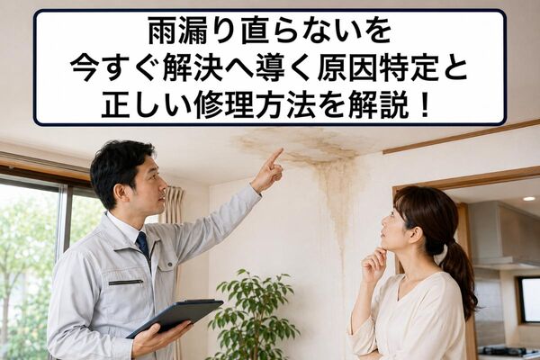 雨漏り直らない