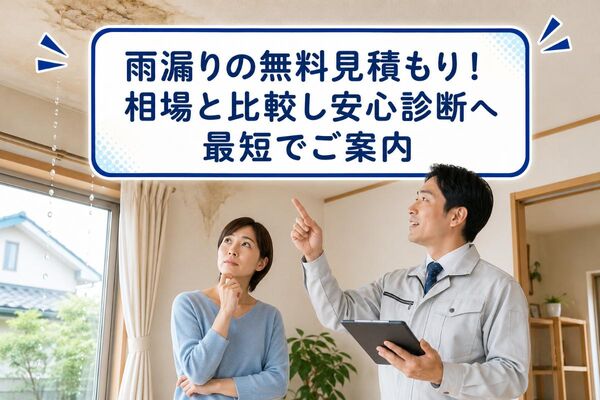 雨漏り 見積もり 無料