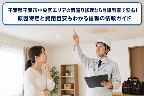 雨漏り修理 千葉県千葉市中央区