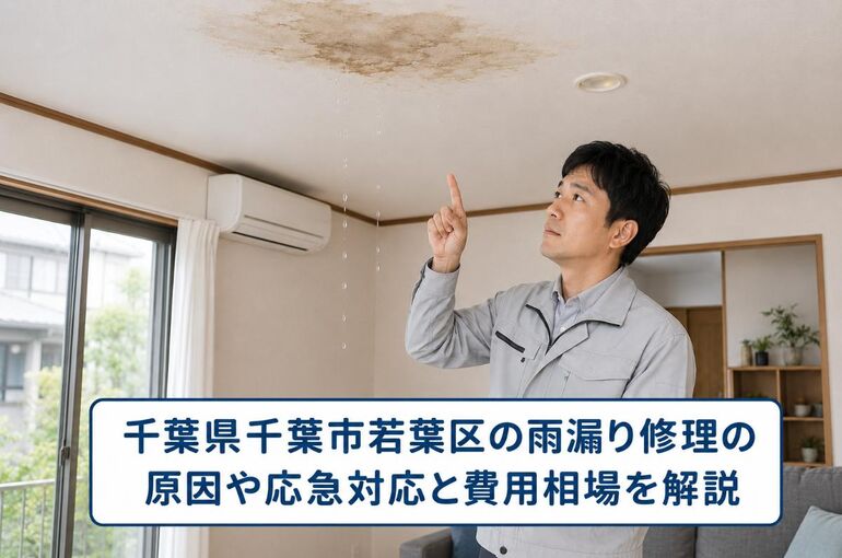 雨漏り修理 千葉県千葉市若葉区