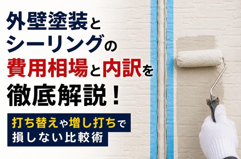 外壁塗装 シーリング 費用