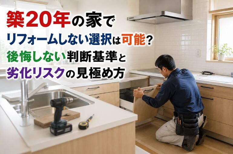 築20年 リフォーム しない