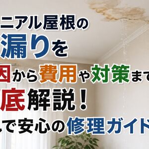 コロニアル屋根 雨漏り