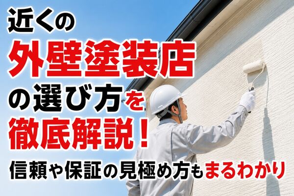 近くの外壁塗装店